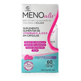 Suplemento Em Softgel Meno Aliv Vitamina Em Caixa De 60un Pacote X 3 U