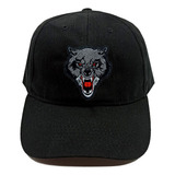 Gorra Lobo Gris Animal Salvaje Wolf Bordada Original Adr