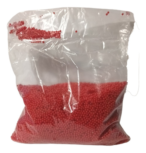 Hidrogel Perla Gel Bolsa X Kilo Color Rojo Biogel Plantas