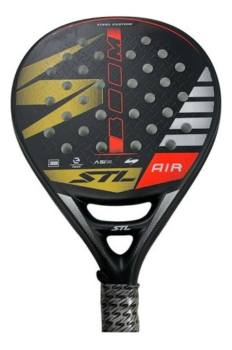 Paleta Padel Paddle Steel Custom Stl Air Boom Padle