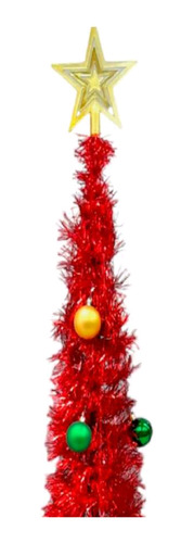 Árbol De Navidad Smart Plegable De 1.52 M Con Estrella