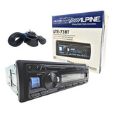 Autoestereo Para Auto Alpine Ute-73bt Con Usb Y Bluetooth