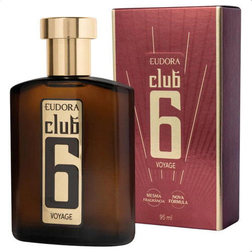 Eudora Club 6 Voyage Deo Colônia 95ml Perfume Mascoluno