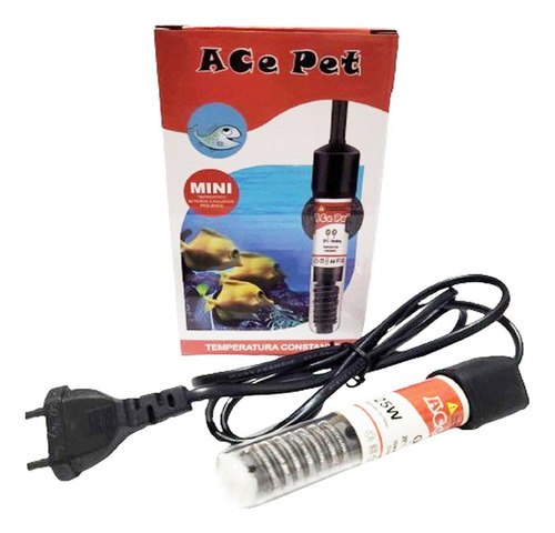 Ace Pet Mini Termostato Automático Para Aquário Pequeno