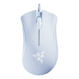 Mouse Gamer Alámbrico Razer Deathadder Essential Ergonómico Color Blanco