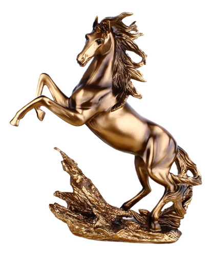 Escultura De Caballo De Pie, Estatua De Caballo De La