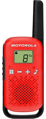 Rádio Comunicador Talkabout T110br Vermelho - Motorola 