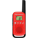 Rádio Comunicador Talkabout T110br Vermelho - Motorola 