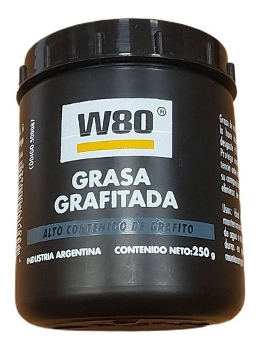 Grasa Grafitada Pote 250 Grs W80