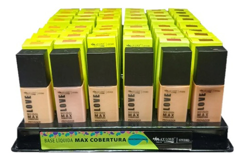 Box C/36 Unid Base Alta Cobertura Max Love Atacado Revenda