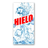 Pendón Publicitario Hielo