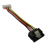 Cable Power Sata 15 Cm A Molex Con Traba Nisuta Ns-caposat