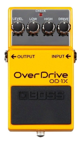 Pedal De Efecto Boss Od1x Overdrive Distorsion En Caja