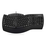 Teclado Ergonomico Divido Para Pc | Perixx / Negro | Cable