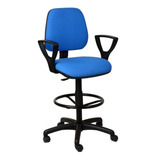 Silla Sillon Cajera Giratoria Brazos Alta Mostrador