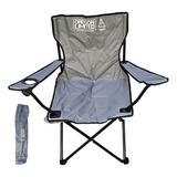 Silla Plegable Camping Playa Porta Vaso Bolso 