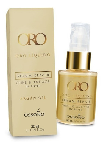 Oro Líquido Argán De Ossono 30 Ml