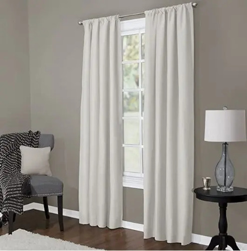 Cortinas Modernas De Visillo 280 Ancho X 250 Alto | Meses sin interés