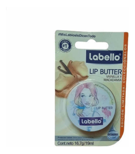 Labello Lip Butter Vainilla Y Macandamia Edición Limitada