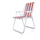 Cadeira De Praia Piscina Verão Sol Alumínio Resistente 