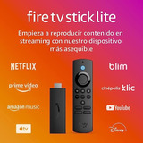 Amazon Fire Tv Stick Lite, Full Hd, 8gb Negro Con 1gb De Ram