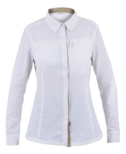 Camisa Cintura Entallada Para Mujer Hardwork Arizona Beige