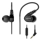 Auriculares Rovking Sport Negros Color Black