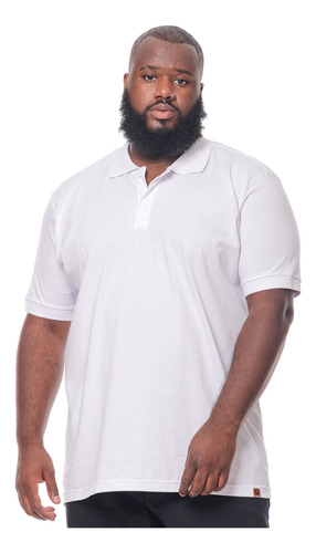 Kit 4 Camisas Polo Plus Size Masculina Anistia Com Punho