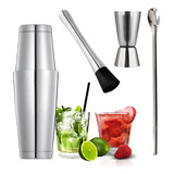 Kit Caipirinha Coqueteleira Boston 2 Copos  Barman