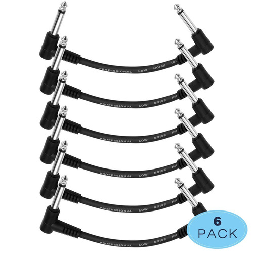 Cables De Pedales Donner 6 Pulgadas Patch Cable De La Guitar