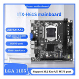 H61s (h61) Lga1155 Motherboard+i3 2120 Cpu+ Cable Kit Su