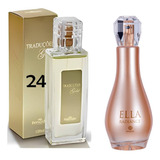 Perfume Feminino Traduções Gold Nº 24 Hinode  - Nova Embalagem - Fragrância Floral - Ella Radiance 100ml