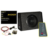 Kicker Pt250 10  Subwoofer With Built-in 100w Amplifier