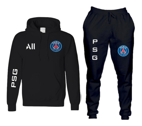 Conjunto Abrigo Infantil Moletom Psg All Blusa Calça 6-12