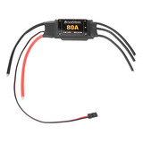 Lipo Esc 2-6s Sin Escobillas 80a Para Piezas De Aviones Rc