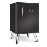 Heladera Bajo Mesada Whirlpool Retro 76l Negro Wra09b1