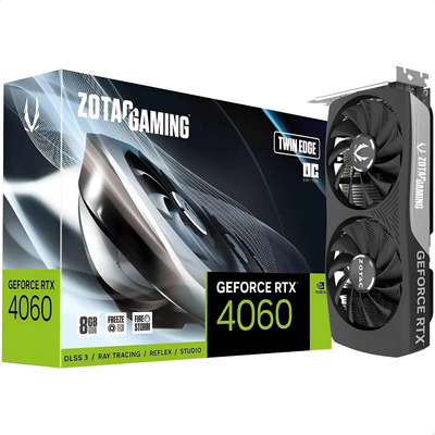 Tarjeta Video Zotac Rtx 4060 Twin Edga Geforce Oc 8gb Gddr6 | Envío gratis