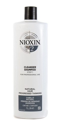 Nioxin Shampoo Cleanser Sist 2  1000ml