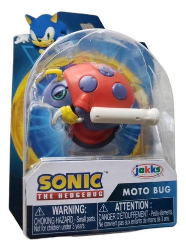 Figura Moto Bug From Sonic 5cm. Original Sega By Jakks