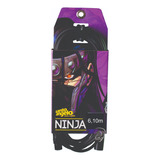 Cabo De Microfone Santo Angelo Ninja Xlr  Lw 20ft - 6,10 Mts