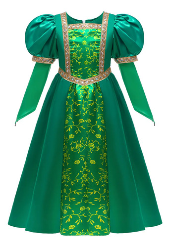 El Monstruo Del Cine Shrekcos Vestido De Niña Princesa Fiona
