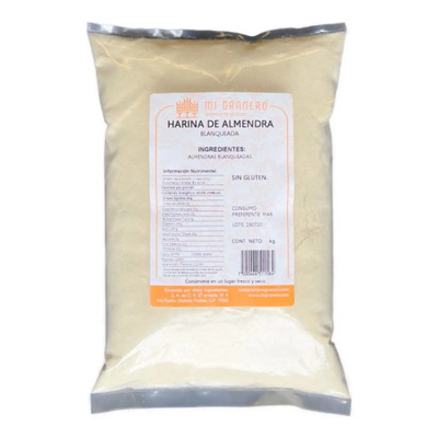 Harina De Almendra 500 Gramos | MercadoLibre