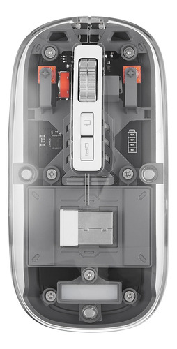 Ratón Inalámbrico Recargable Bluetooth 2.4 G Mouse Portátil