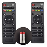 Kit 2 Controles Remoto Smart Tv Aparelho Tv Box Pro 4k
