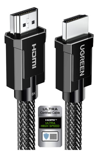 Ugreen. Cable Hdmi 2.1 De 8k