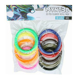 Mynt3d Paquete De Recambio De Filamento Abs 3d (10 Colores,