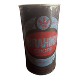 Lata Antiga Chopp Brahma De Ferro Envio Imediato