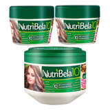 Nutribela - Mascarilla Para El Cabello Seco Daado, Tratamien