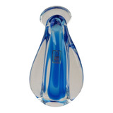 Santa De Cristal Murano Pequena - Cristais São Marcos - Azul