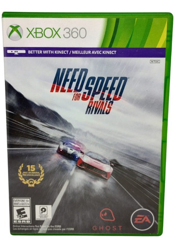 Jogo Need For Speed Rivals Xbox 360 Original Mídia Física